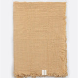 Serviette NADU en coton recyclé 200 x 100 cm en couleur beige