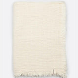Serviette NADU en coton recyclé 200 x 100 cm couleur blanche
