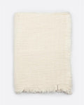 NADU towel in recycled cotton 200 x 100 cm in white colour