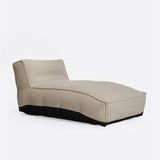 CACCINI outdoor XL chaise longue 80 x 190 x 80 cm in natural colour