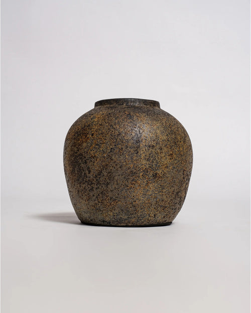 Vase décoratif MONANA en argile 25 x 25 x 25 cm
