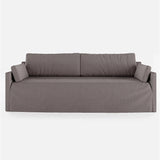 BEETHOVEN LINEAL canapé 4 places en lin 242 x 95 x 94 cm taupe