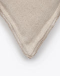 Housse de coussin KAURA en lin 60 x 60 cm en cross