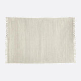 GOKAK rug in jute 270 x 180 cm in white colour