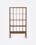 EROSI bookcase in recycled teak wood 100 x 37 x 180 cm in natural colour
