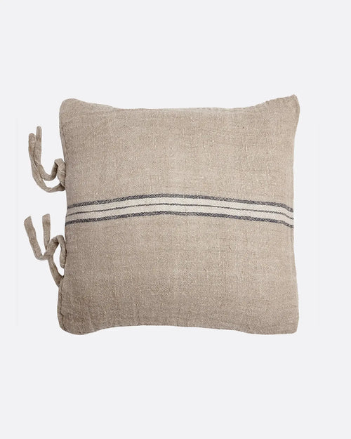 Funda de cojín BIKANER de lino 60 x 60 cm