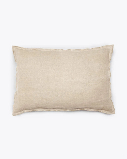 Housse de coussin KAURA en lin 60 x 40 cm en cross