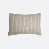 KURUVA cushion cover in linen 60 x 40 cm with white stripes