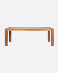 GENESIS dining table in recycled teak wood 200 x 90 x 76 cm
