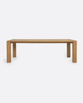 Table à manger SERAI en bois de teck recyclé 200 x 100 x 75 cm en couleur naturelle