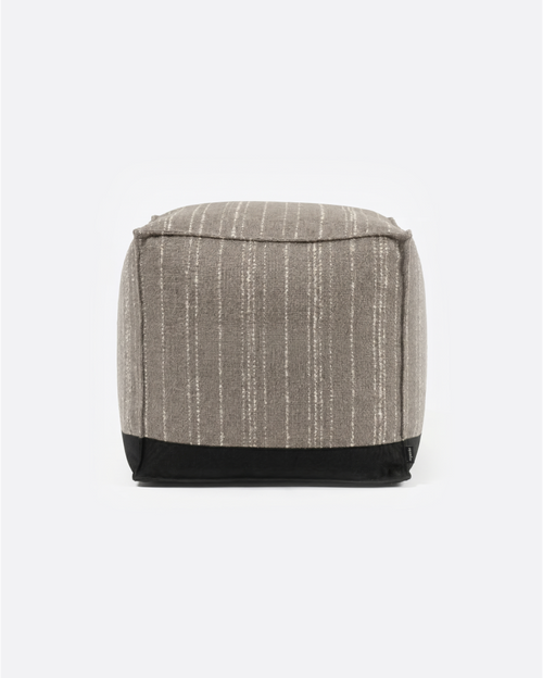 Pouf d'extérieur CACCINI 50 x 50 x 45 cm de hauteur en couleur en coloris mist
