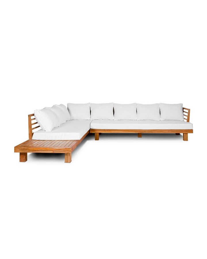 Outdoor sofa STRAUSS SFL-WR White