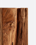 Banco RAIL de madera de teca reciclada 180 x 25 x 44 cm