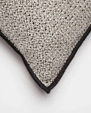 Housse de coussin d'extérieur CACCINI 45 x 45 cm en blanc gris