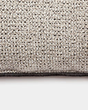 Housse de coussin d'extérieur CACCINI 45 x 45 cm en blanc gris