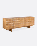 Aparador RIJAL de madera de teca reciclada 223 x 45 x 79 cm