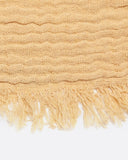 Toalla NADU de algodón reciclado 70 x 50 cm en color beige
