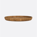 Bol IJEN en bois de teck recyclé Ø 31 cm x 2,5 cm de hauteur en couleur naturelle