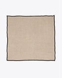 Serviette de table PAWAI en lin 45 x 45 cm