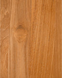 Mesa de comedor LIKU de madera de teca reciclada y hierro 140 x 80 x 75 cm