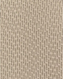 Sofá modular de exterior CHOPIN 1 plaza de olefina reciclada 89 x 93 x 78 cm en color natural