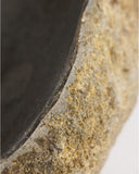 Bol KIMIA XL de piedra 35 x 35 x 13 cm en color natural