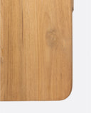 Consola JATI de madera de teca reciclada 110 x 40 x 80 cm en color natural