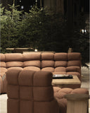 Sofá modular CHOPIN 1 plaza de olefina reciclada 89 x 93 x 78 cm en color terracota
