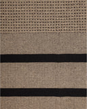 Serviette CHENNAI en coton recyclé 200 x 100 cm en couleur biscuit