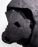 Consola ROOT de raíz de teca y hierro 120 x 35 x 75 cm