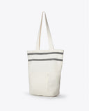 Sac fourre-tout CHENNAI en coton recyclé  50 x 40 cm en couleur blanche
