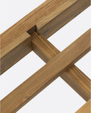 Estructura de cama EROSI de madera de teca reciclada 170 x 210 x 79 cm para colchón 160 x 200 cm