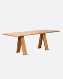 Mesa de comedor BATU de madera de teca reciclada 210 x 95 x 76 cm