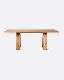 Mesa de comedor BATU de madera de teca reciclada 210 x 95 x 76 cm