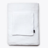 Funda para sofá STROZZI 1 plaza de lino 120 x 95 x 65 cm en color blanco