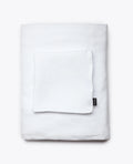 Funda para sofá STROZZI 1 plaza de lino 120 x 95 x 65 cm en color blanco