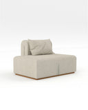 Chaise longue derecha NORA 113 x 100 x 71 cm
