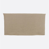 Tête de lit BEETHOVEN en lin 200 x 8 x 110 cm pour lit de 180 cm couleur naturel