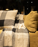 Plaid LALOI en lino 170 x 130 cm