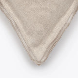 Housse de coussin KAURA en lin 60 x 60 cm en cross