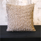 DHANA cushion cover 50 x 50 cm taupe color