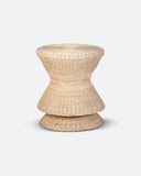 Table d'appoint DIAVOLO en rotin Ø 45 cm x 48 cm de hauteur
