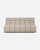 Sofá modular CHOPIN 2/3 plazas de olefina reciclada 190 x 93 x 78 cm en color natural