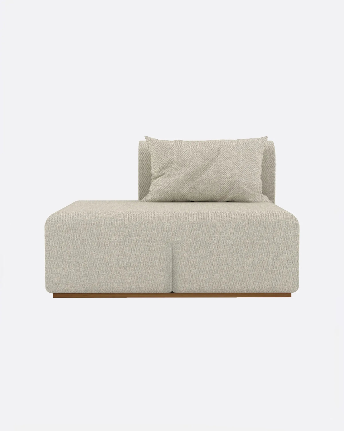 Right chaise longue NORA 113 x 100 x 71 cm