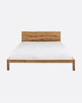 Cadre de lit EROSI en bois de teck recyclé 170 x 210 x 79 cm pour matelas 160 x 200 cm
