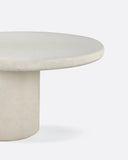 Table d’appoint CLAUDE d’extérieur en microciment Ø 120 cm x 80 cm x 31de hauteur