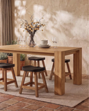 SERAI Mesa comedor 200 x 100 x 75 cm