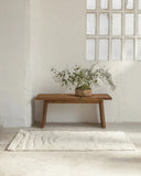 Alfombra MAINA de lana 140 x 70 cm