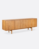 Aparador BALARI de madera de teca reciclada 208 x 45 x 73 cm