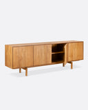 Aparador BALARI de madera de teca reciclada 208 x 45 x 73 cm